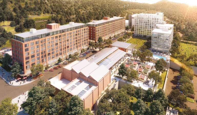 Shaping the future: Connell’s $400M renovation will turn Park into work-live-play campus built around offices — but featuring inspired amenities